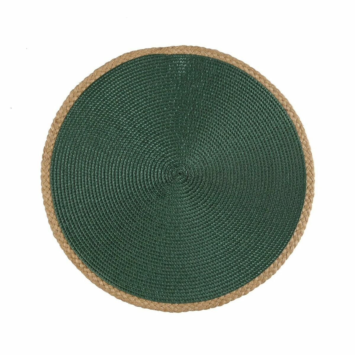 Bordsunderlägg Versa Grön Jute polypropen Vattenhyacint 38 x 38 cm - 2