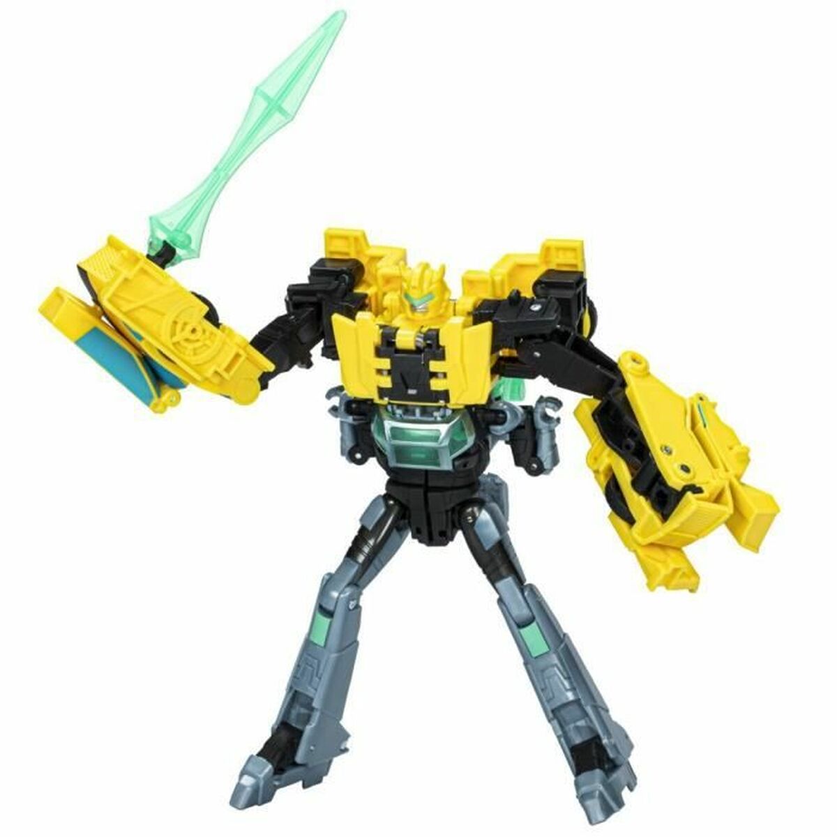 Actionfigurer Hasbro Cyber-Combiner Bumblebee et Mo Malto - 5