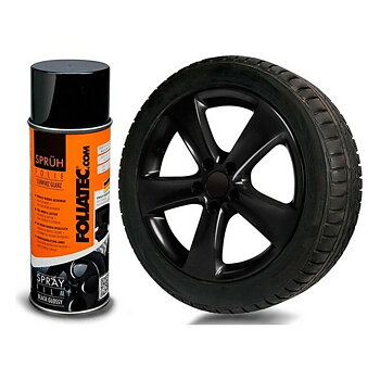 Flytande gummi för bilar Foliatec 20362 Svart 150 ml