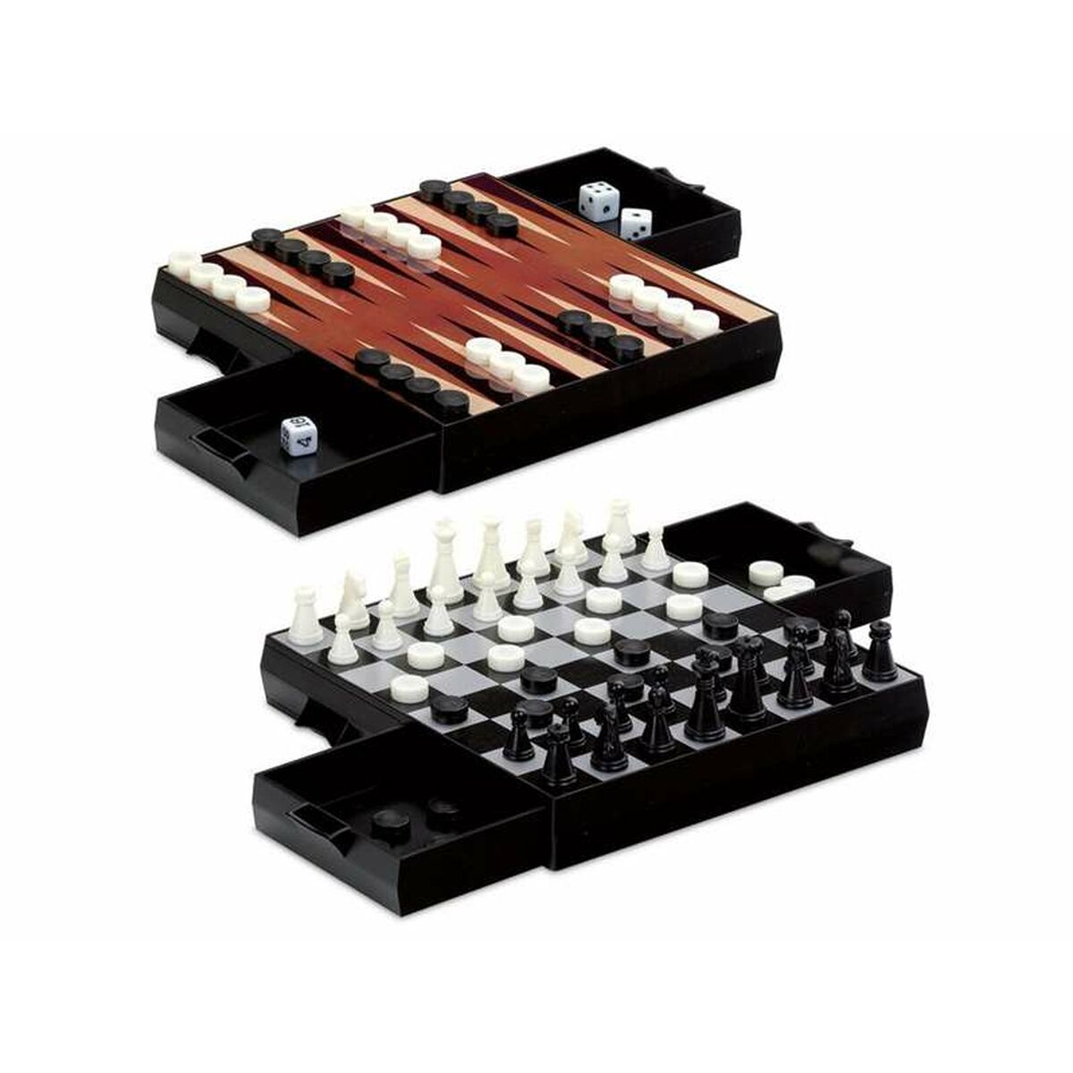 Backgammon Cayro Magnetic Schack Damspel - 2