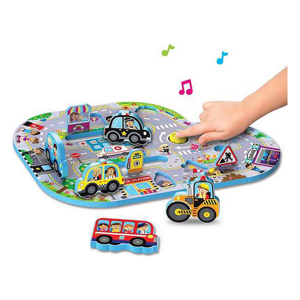 Barnpussel Reig Busy City 11 Delar - 3