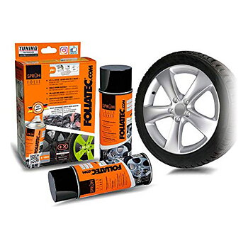 Flytande gummi för bilar Foliatec FT2049   Silvrig 400 ml (2 pcs)