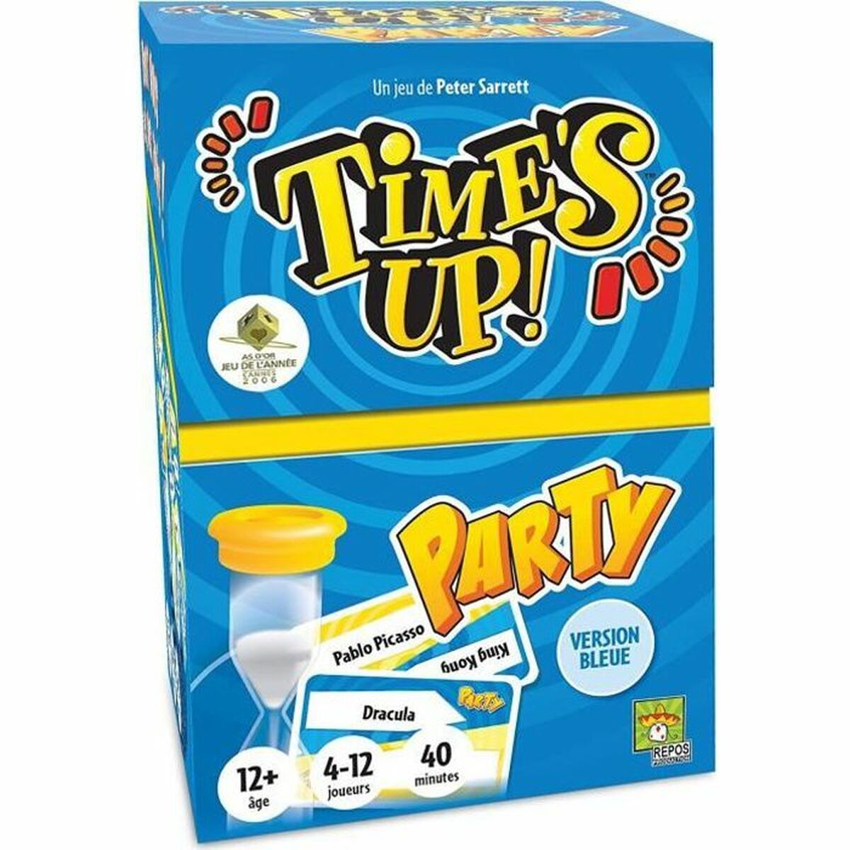 Frågesport Asmodee Time's Up Party - Blue Version (FR)