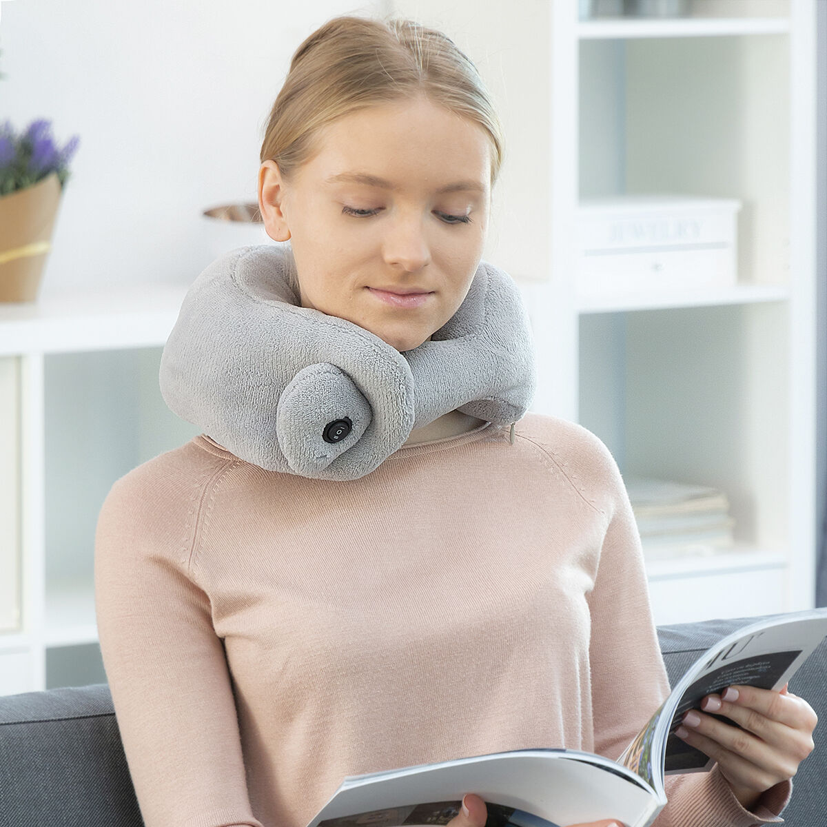 Nackmassage Kudde Newor InnovaGoods - 2