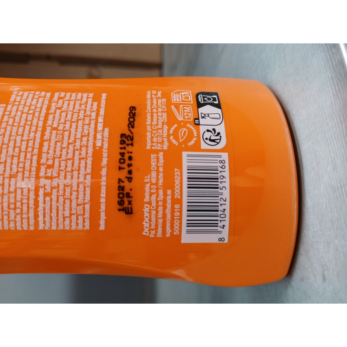 Spray solskydd Babaria Spf 30 200 ml D-vitamin - 2