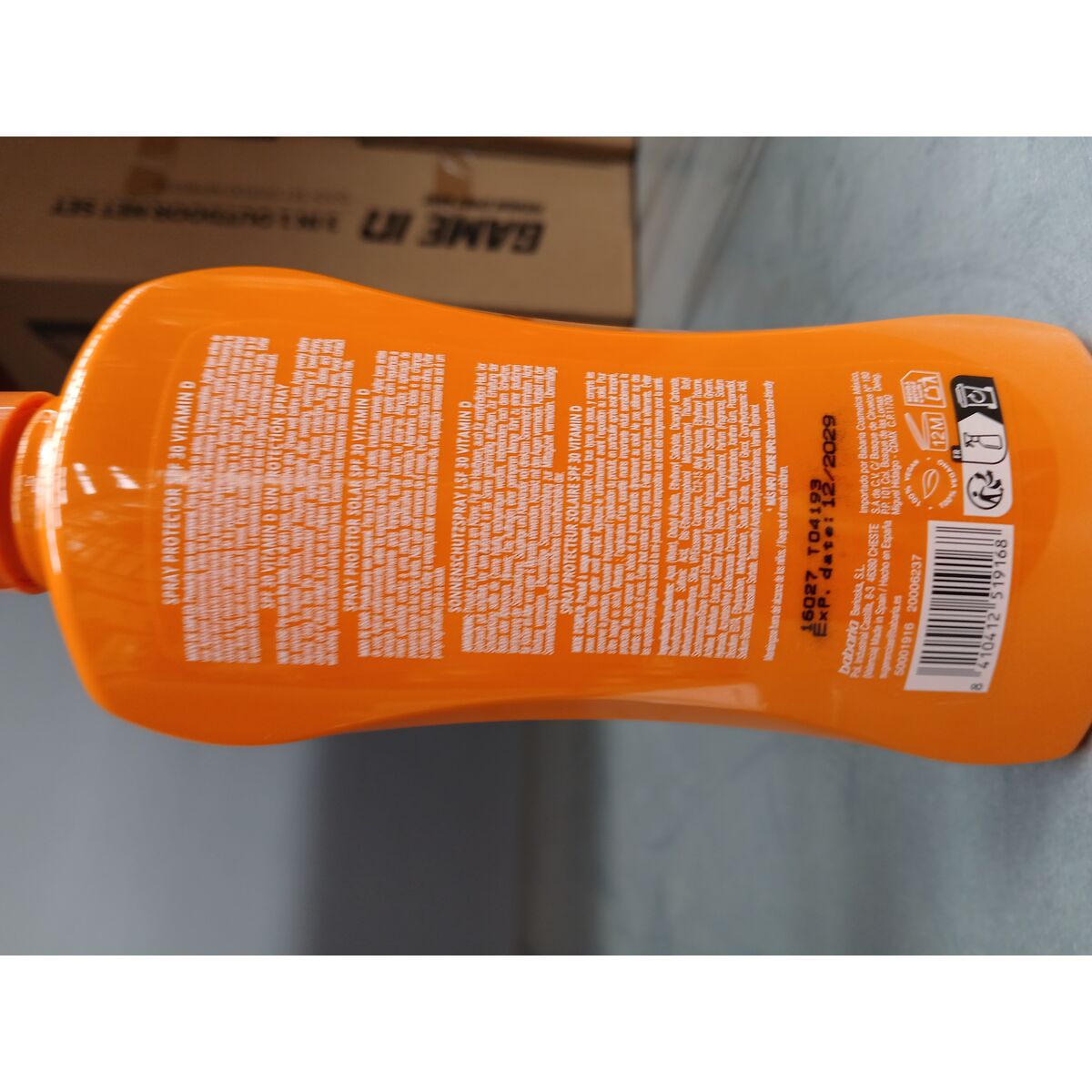 Spray solskydd Babaria Spf 30 200 ml D-vitamin - 3