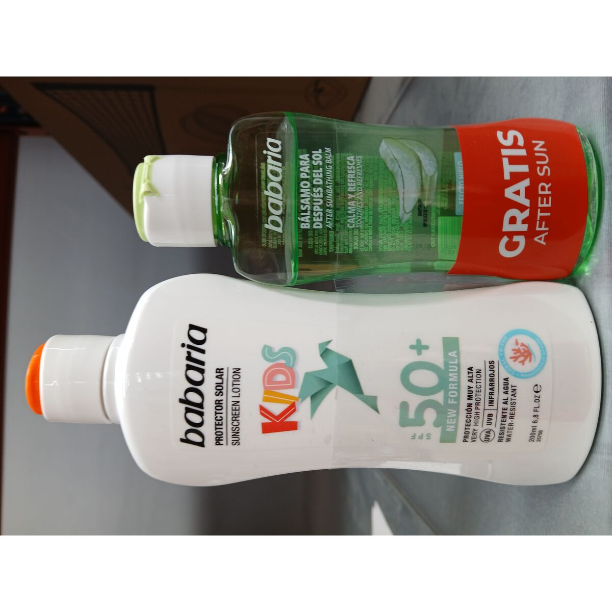 Solmjölk för barn Babaria Spf 50 100 ml - 2