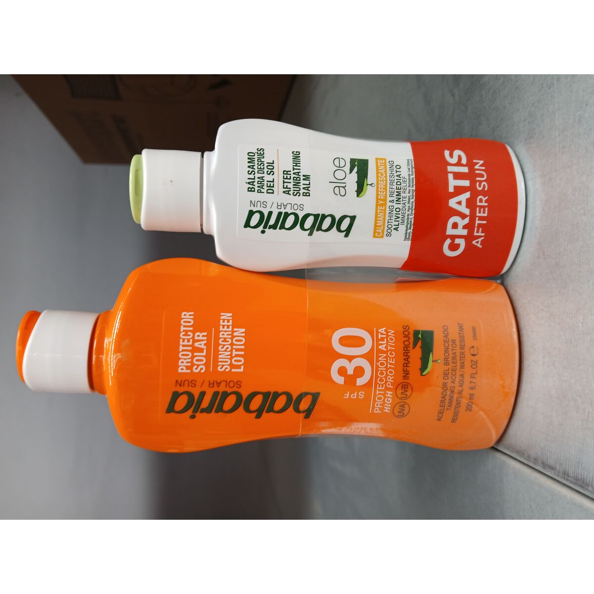 Solmjölk för barn Babaria Spf 30 100 ml Aloe Vera - 2