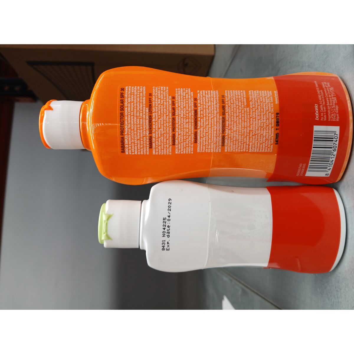 Solmjölk för barn Babaria Spf 30 100 ml Aloe Vera - 3