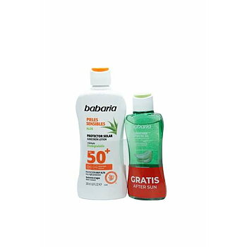 Solmjölk Babaria Spf 50 100 ml Känslig hud