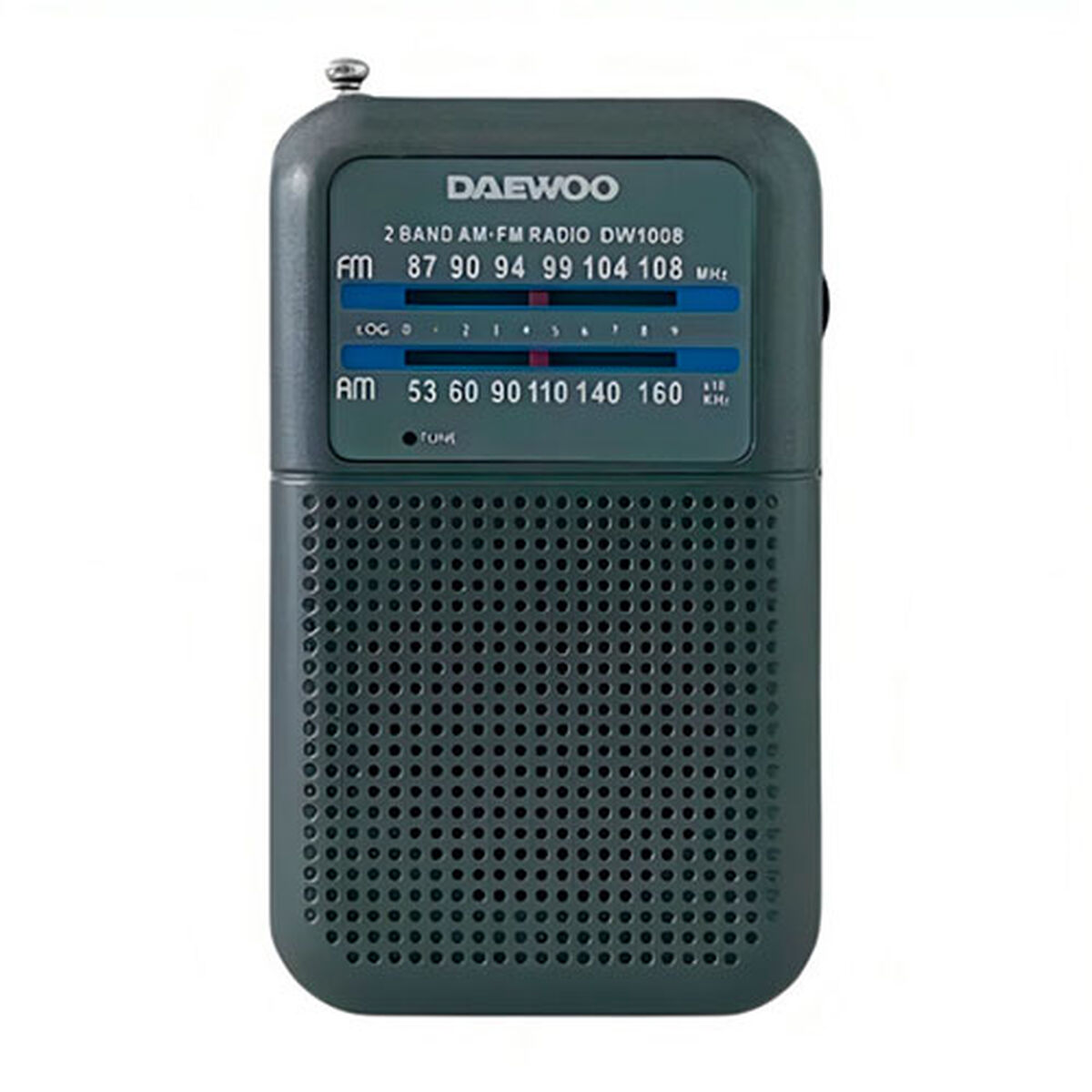 CD/MP3-spelare Daewoo DW1008GR Svart