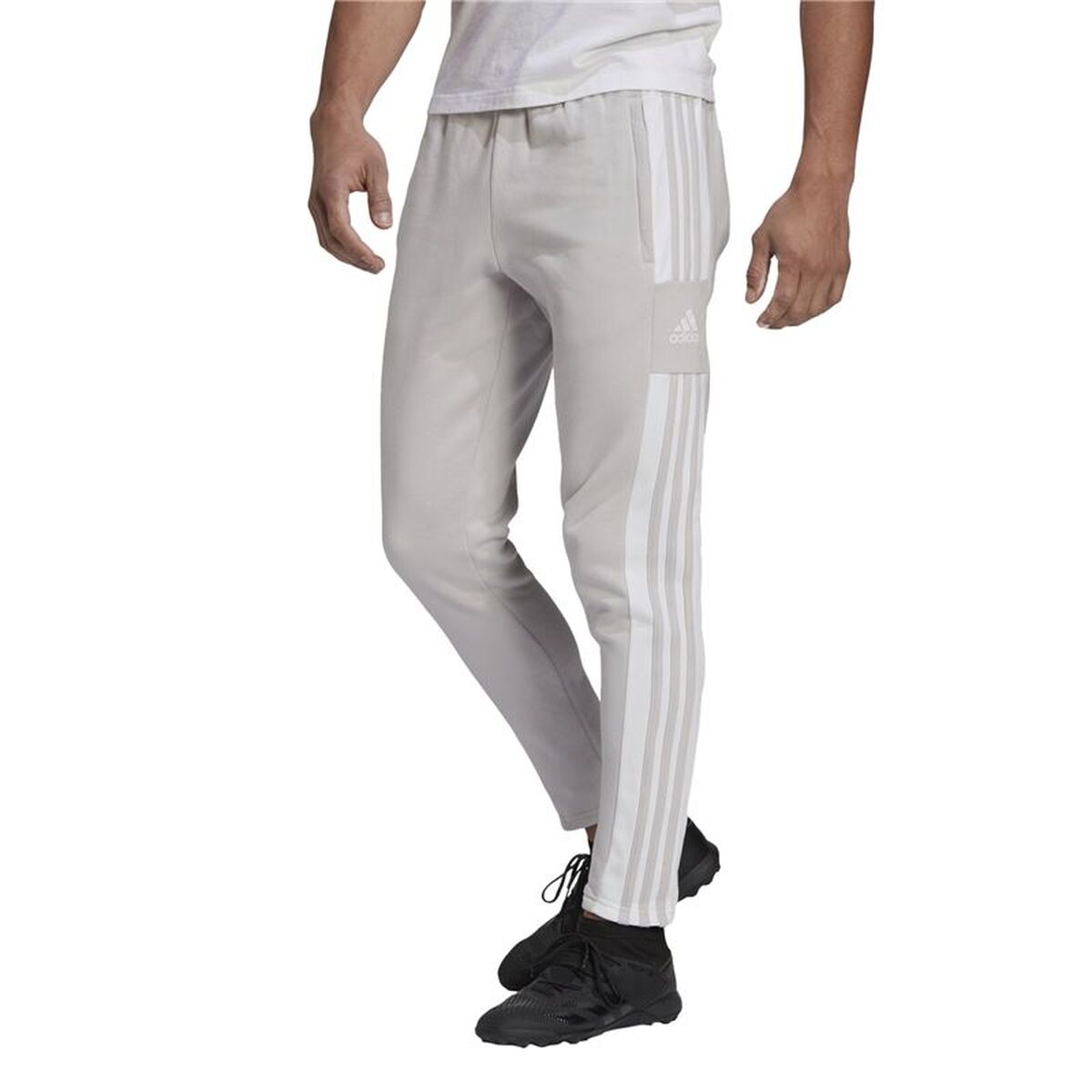 Långa träningsbyxor Adidas Sq21 Sw Ljusgrå Män - 2