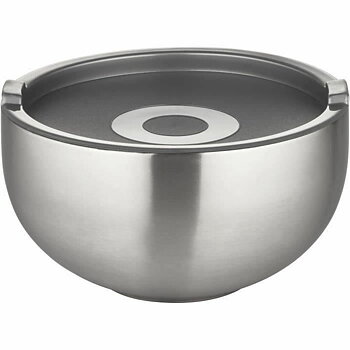 Salladsskål GSW GSW 30 cm 5,5 L Silvrig Rostfritt stål Termisk