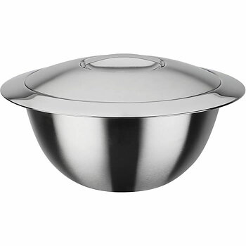 Salladsskål GSW DESIGN 20 cm Silvrig Metall Rostfritt stål 2 L Termisk 2 Delar (2 antal)