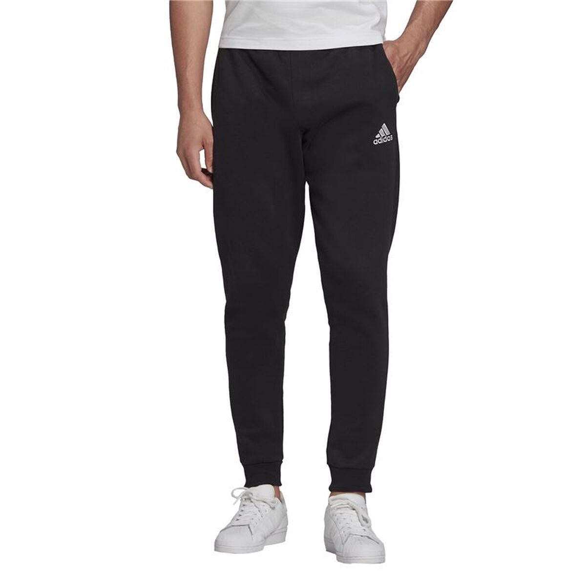 Långa träningsbyxor Adidas Ent22 Svart Män - 2