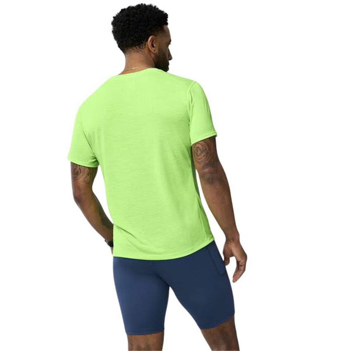 T-shirt med kortärm Herr Brooks Distance Sleeve 3.0 Grön - 2