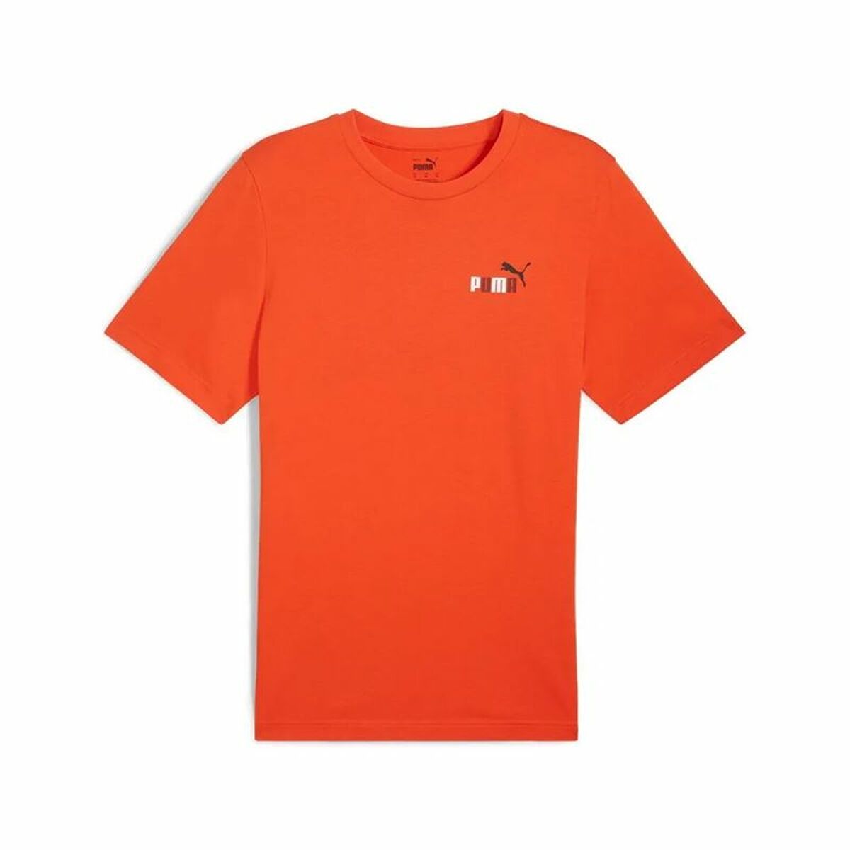 T-shirt med kortärm Herr Puma Graphics Puma Sports Club Orange