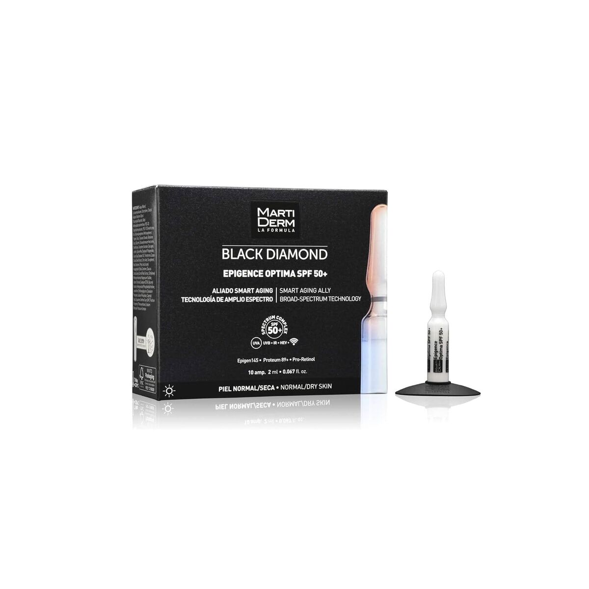 Dagkräm Martiderm BLACK DIAMOND Spf 50 2 ml