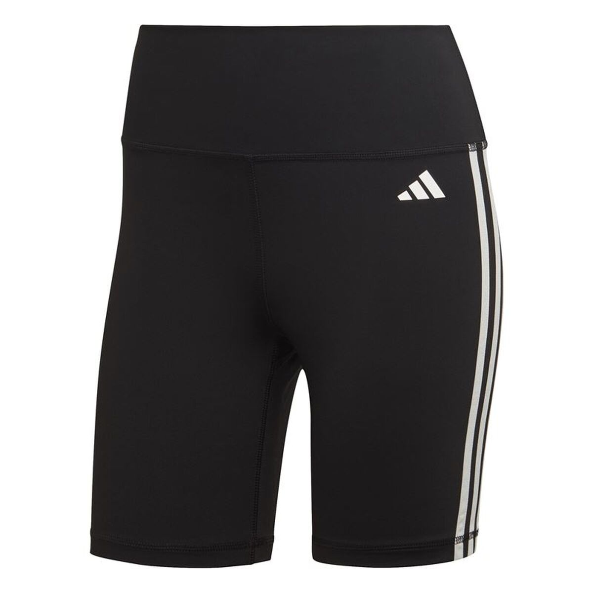 Sportshorts för kvinnor Adidas Essentials High-Waisted Svart