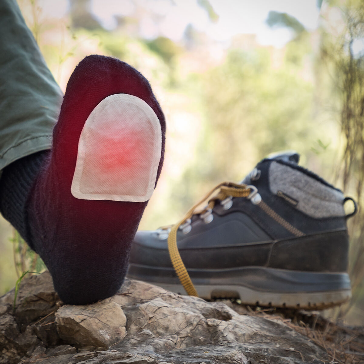 Fotvärmande lappar Heatic Toe InnovaGoods 10 antal - 2