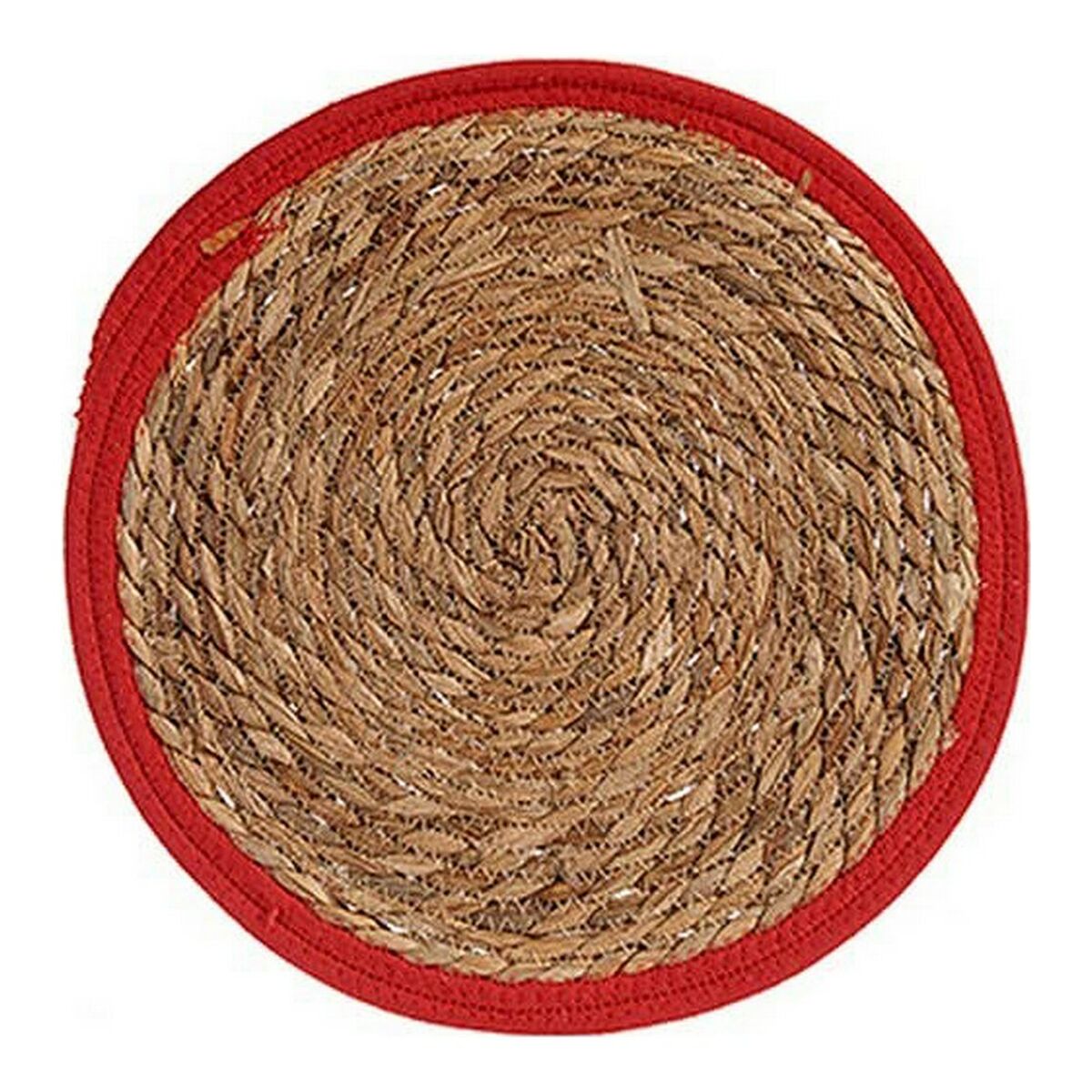 Bordsunderlägg Gift Decor Brun Röd Naturell 35 x 1 x 35 cm Plast