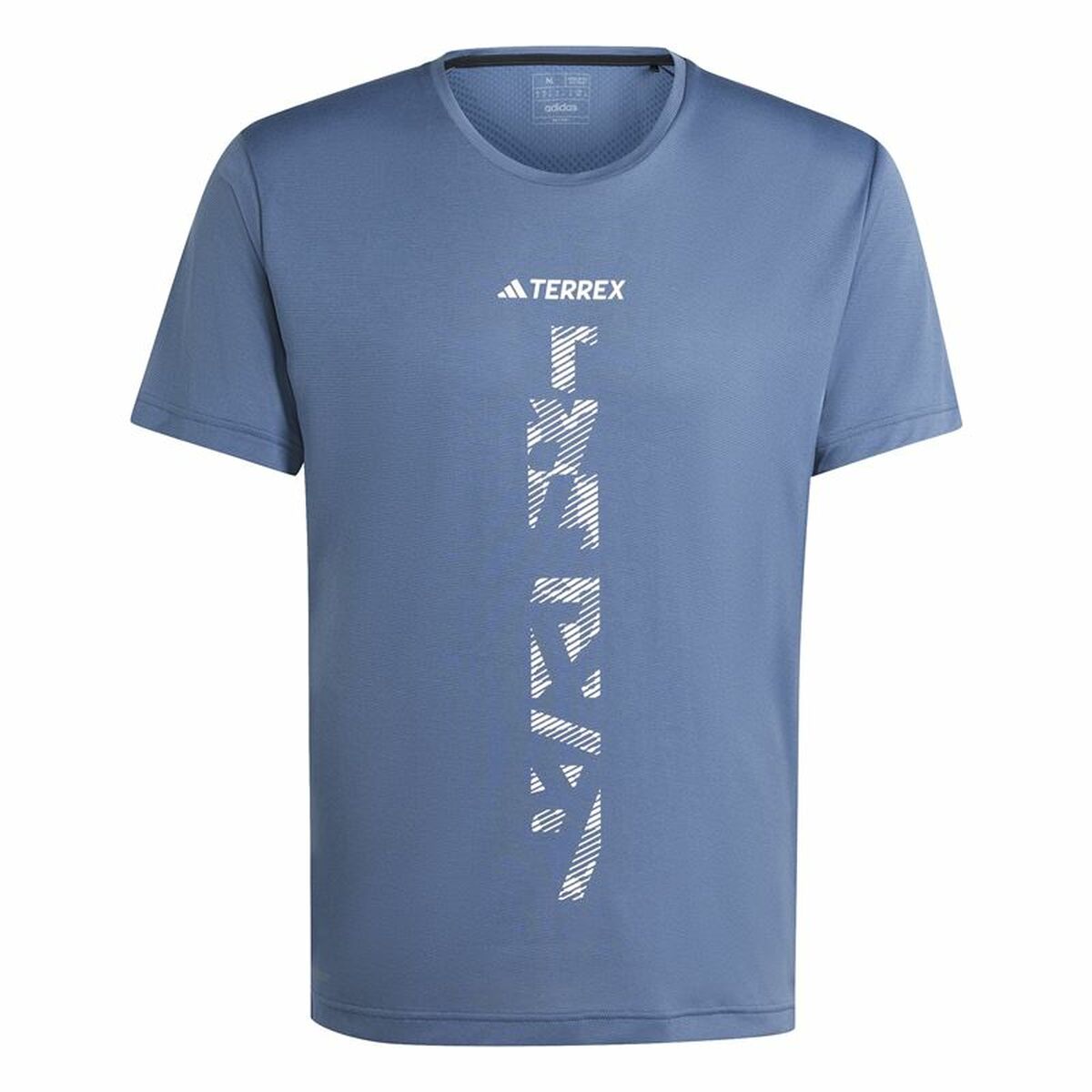 T-shirt med kortärm Herr Adidas Terrex Agravic Blå