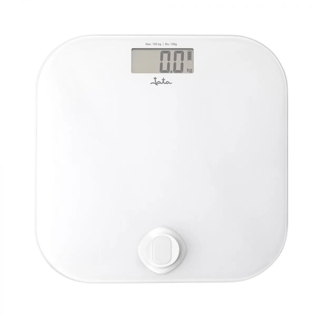Digital Badrumsvåg JATA HBAS1907 Vit Härdat glas 150 kg 180 kg