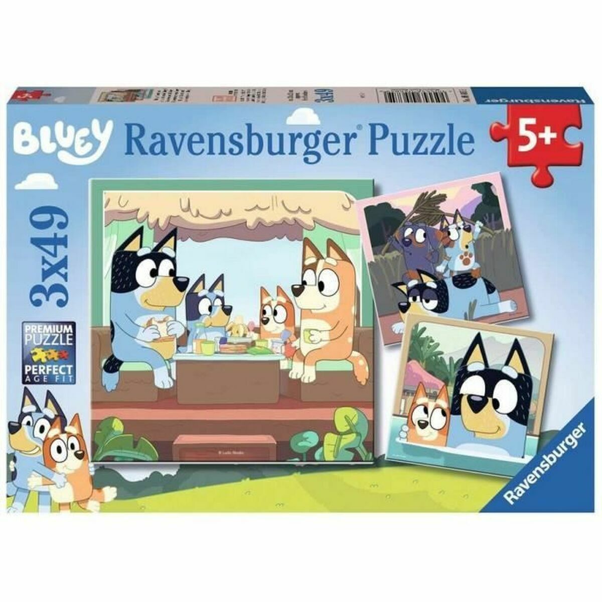 Set 3 pussel Ravensburger 147 Delar