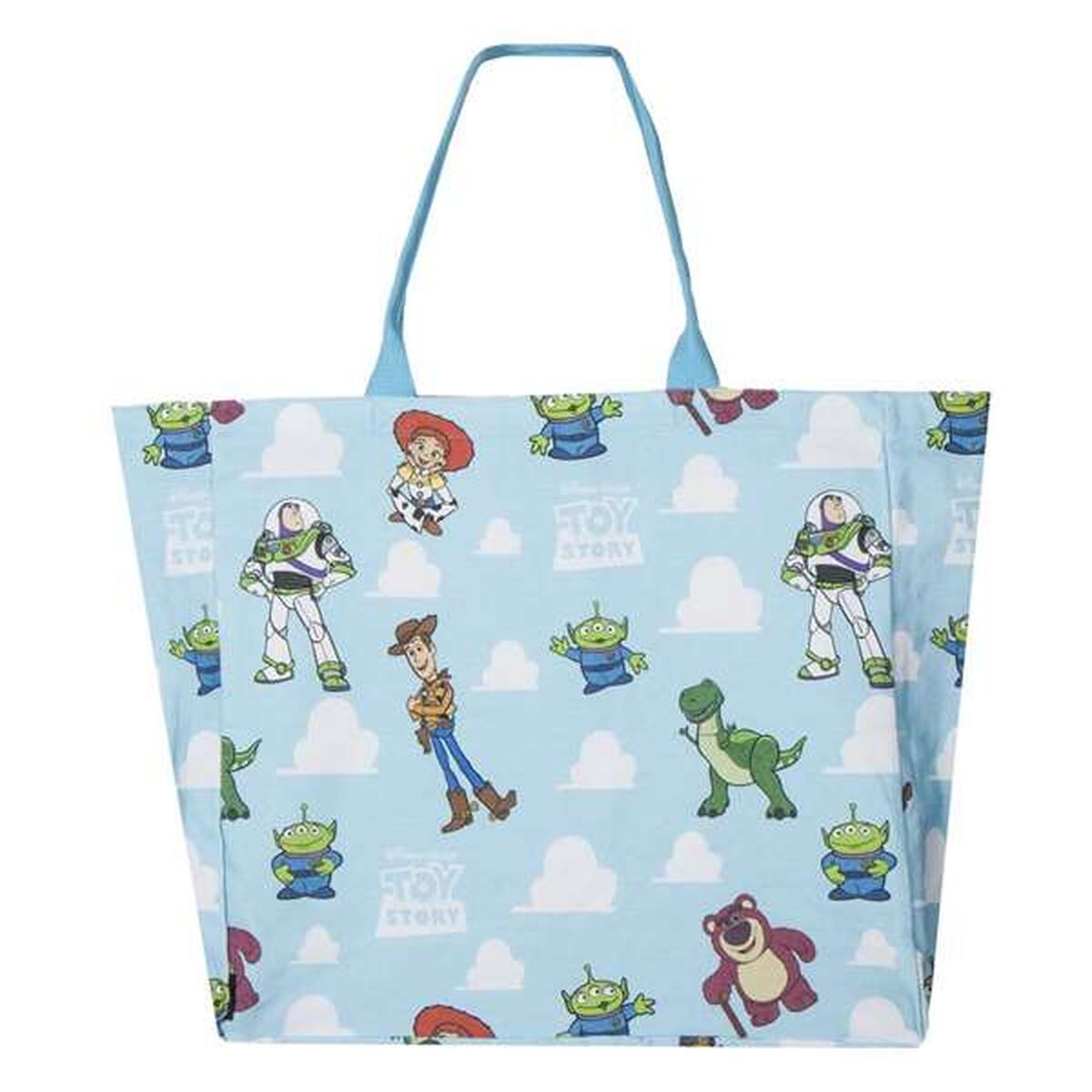 Shoppingväska Toy Story Ljusblå 48 x 43 x 17 cm