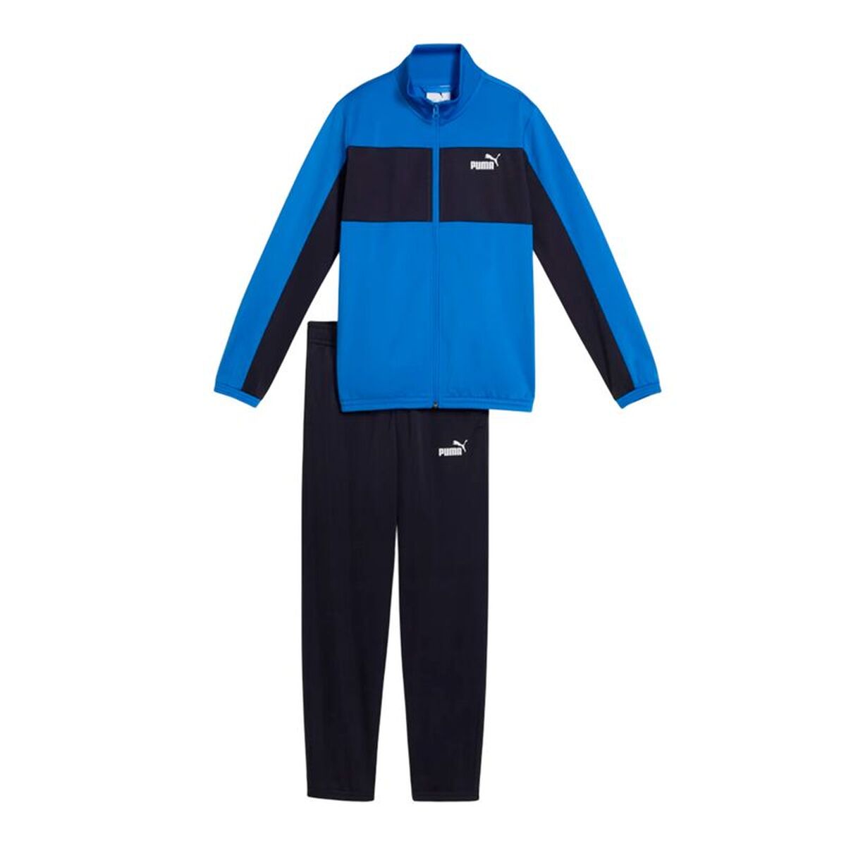 Träningsoverall, Barn Puma Poly Colorblock Mountain Blå