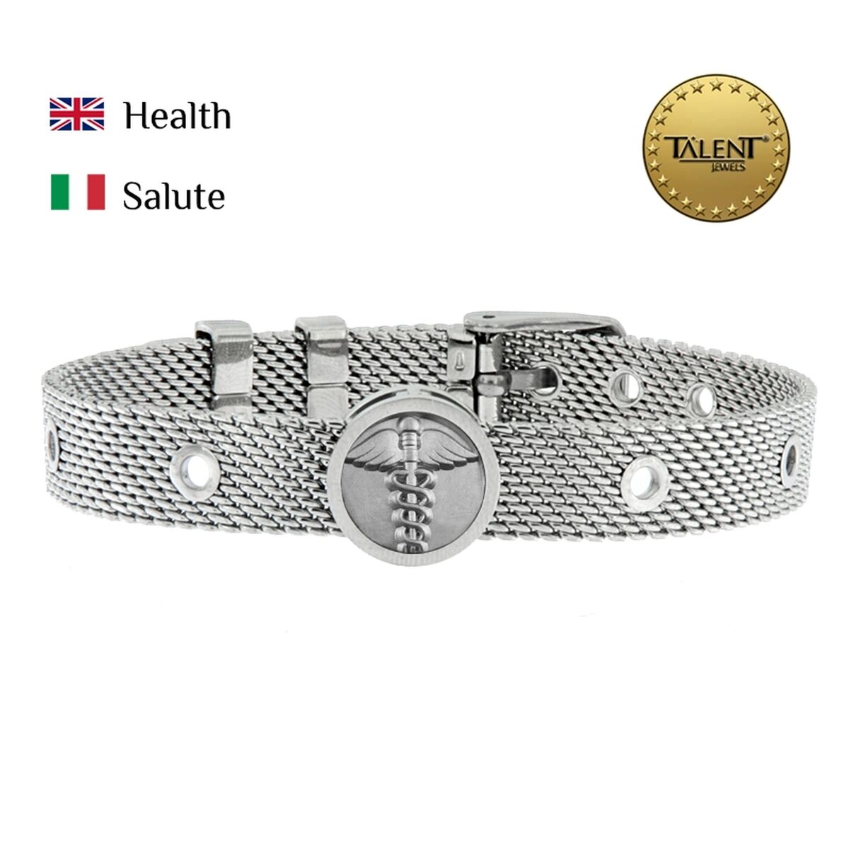 Unisexarmband Health Talent Jewels TJA-2-04-03-1-235 Silvrig - 2
