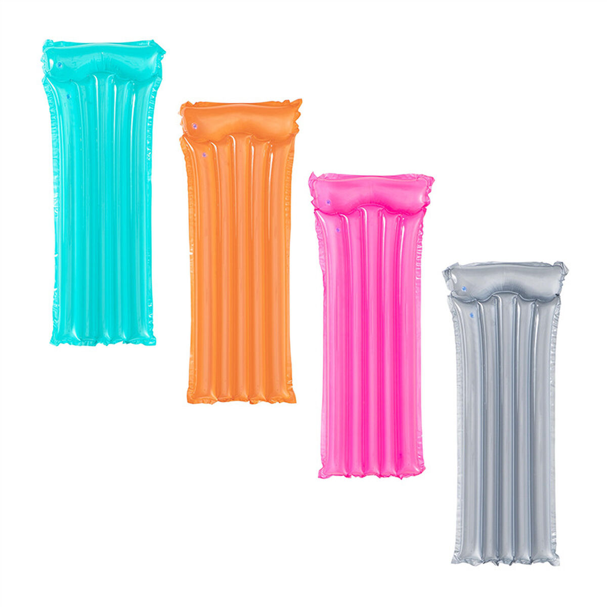 Bestway Luftmadrass Deluxe Blandade Färger 183x76 cm Strand och Pool 44013