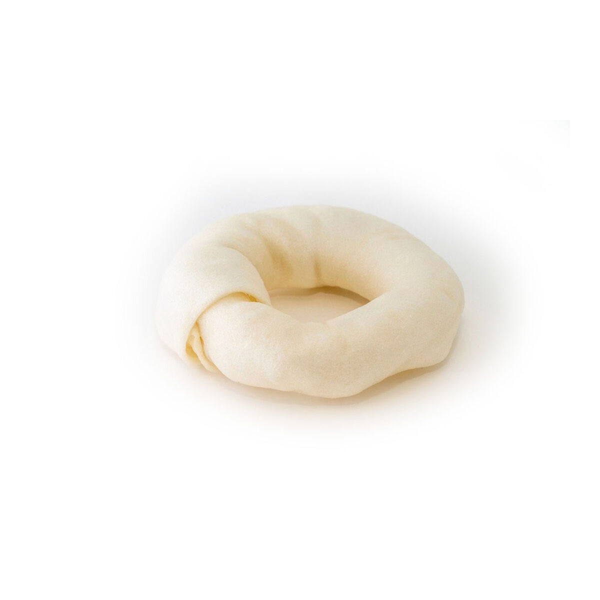 Hundgodis Gloria Snackys Rawhide Kalvkött Donut 8-9 cm