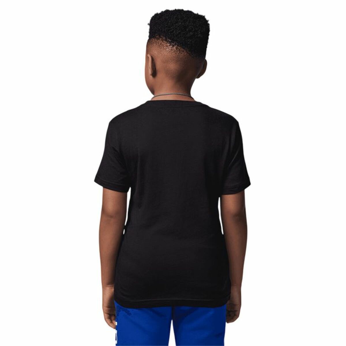 Barn T-shirt med kortärm Jordan Jdb Bball Fire Ss Svart - 2