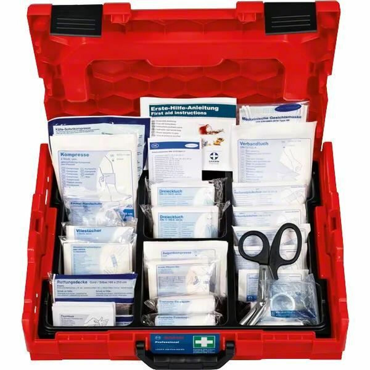 Första hjälpen-kit BOSCH Lboxx 102 - 1600A02X2R Röd