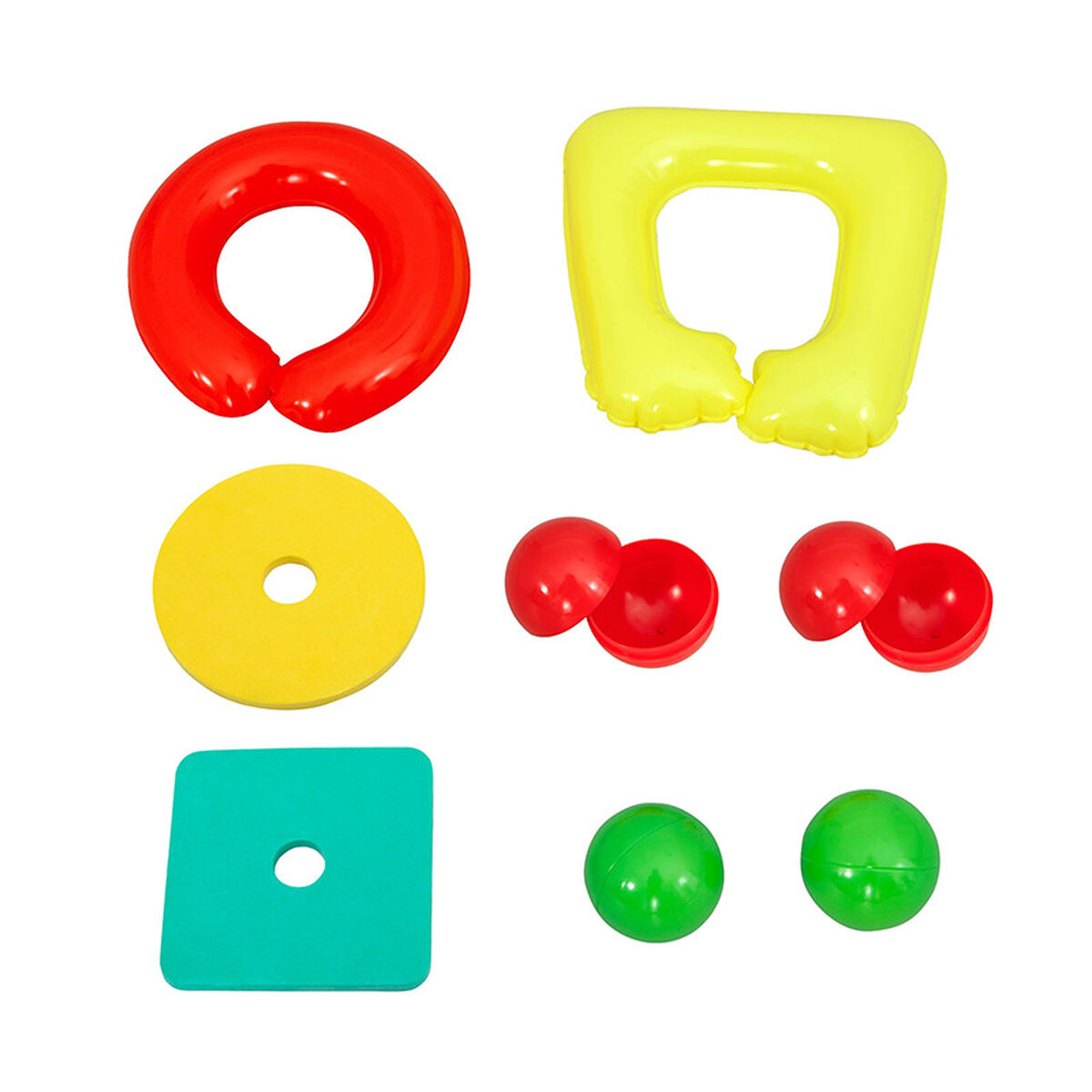 Bestway Lärtabell Spel Uppblåsbar 76x76x88 cm +18 Månader Inomhus och Trädgård 52573 - 2