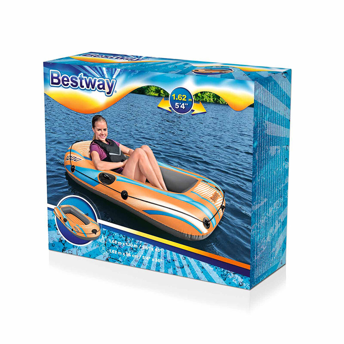 Bestway Båt Kondor Elite 1000 162x96x29 cm Fritid 61135 - 2