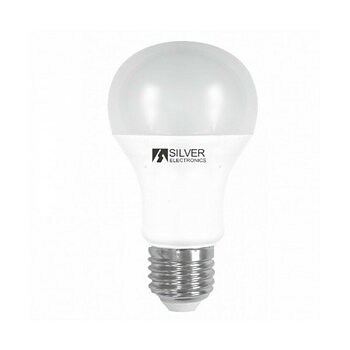 Sfärisk LED-lampa Silver Electronics 980527 E27 15W Varmt ljus