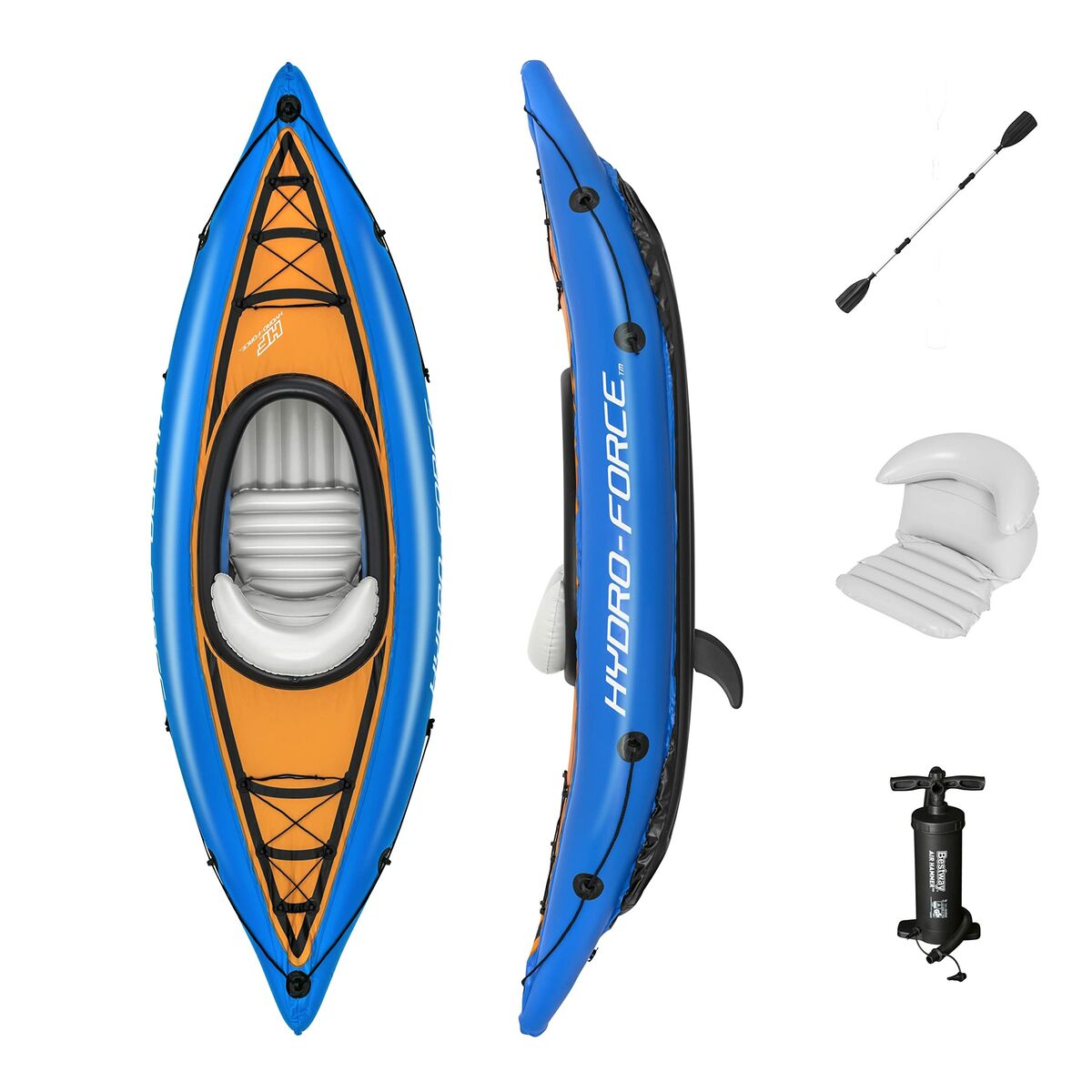 Bestway Hydro-Force Enkel Kayak 275x102 cm Fritid 65115