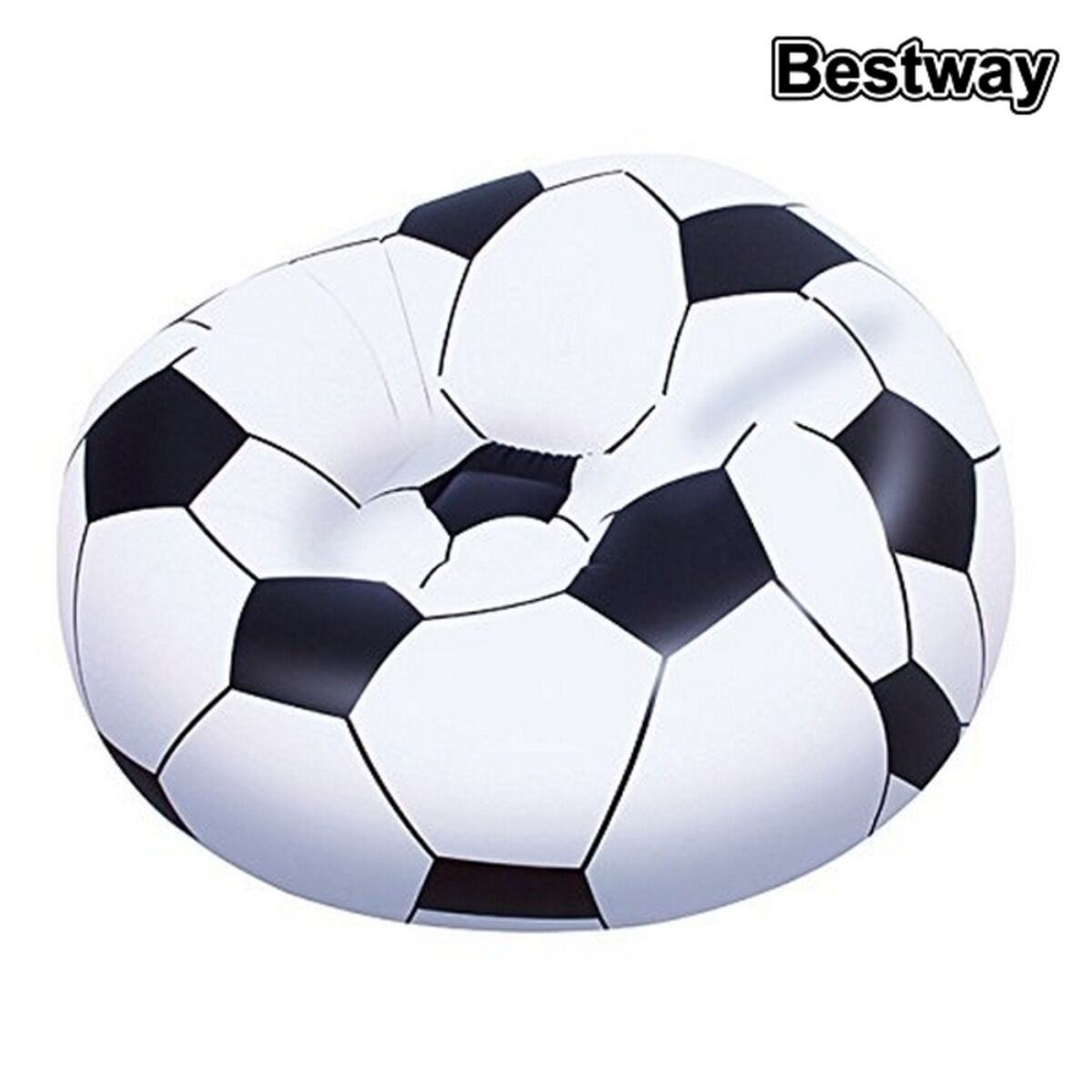 Bestway Jordens Jättestol Fotboll 114x112x66 cm +6 år Inomhus och Trädgård 75010