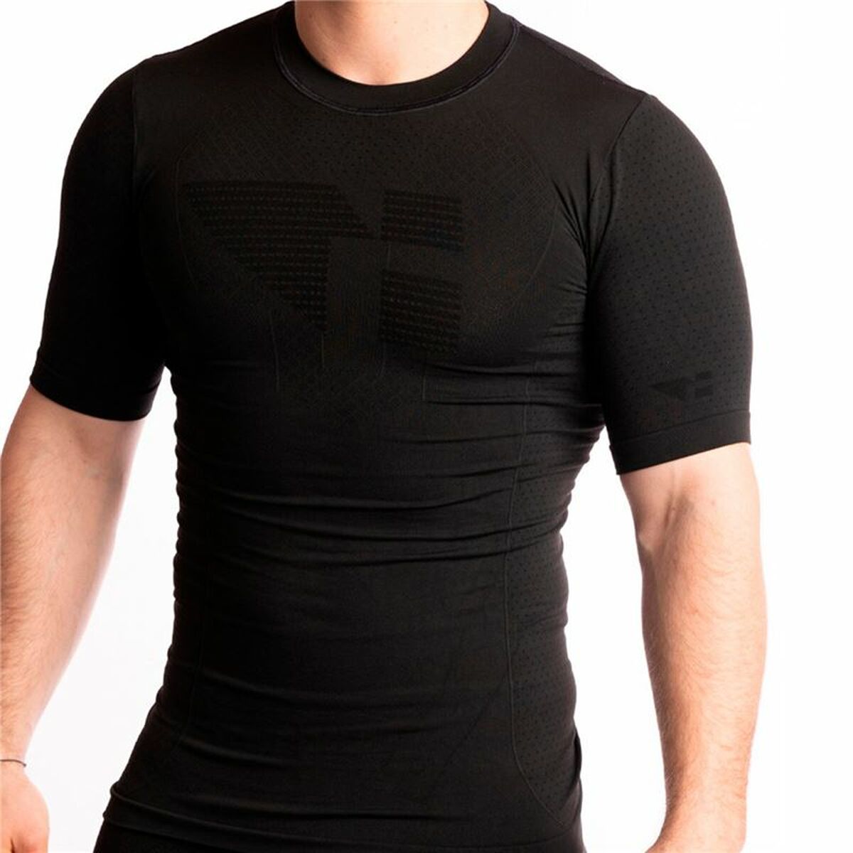 T-shirt med kortärm Herr Hanker Svart