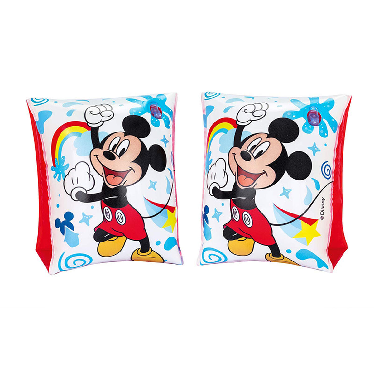 Bestway Inflatable Arm Rings Disney Mickey & Friends 23x15 cm +3 till 6 År Pool och Strand 91002