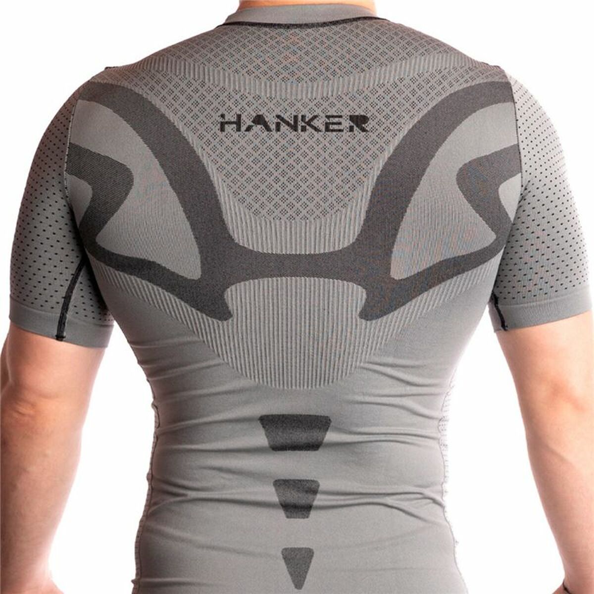 T-shirt med kortärm Herr Hanker Yod Grå - 2