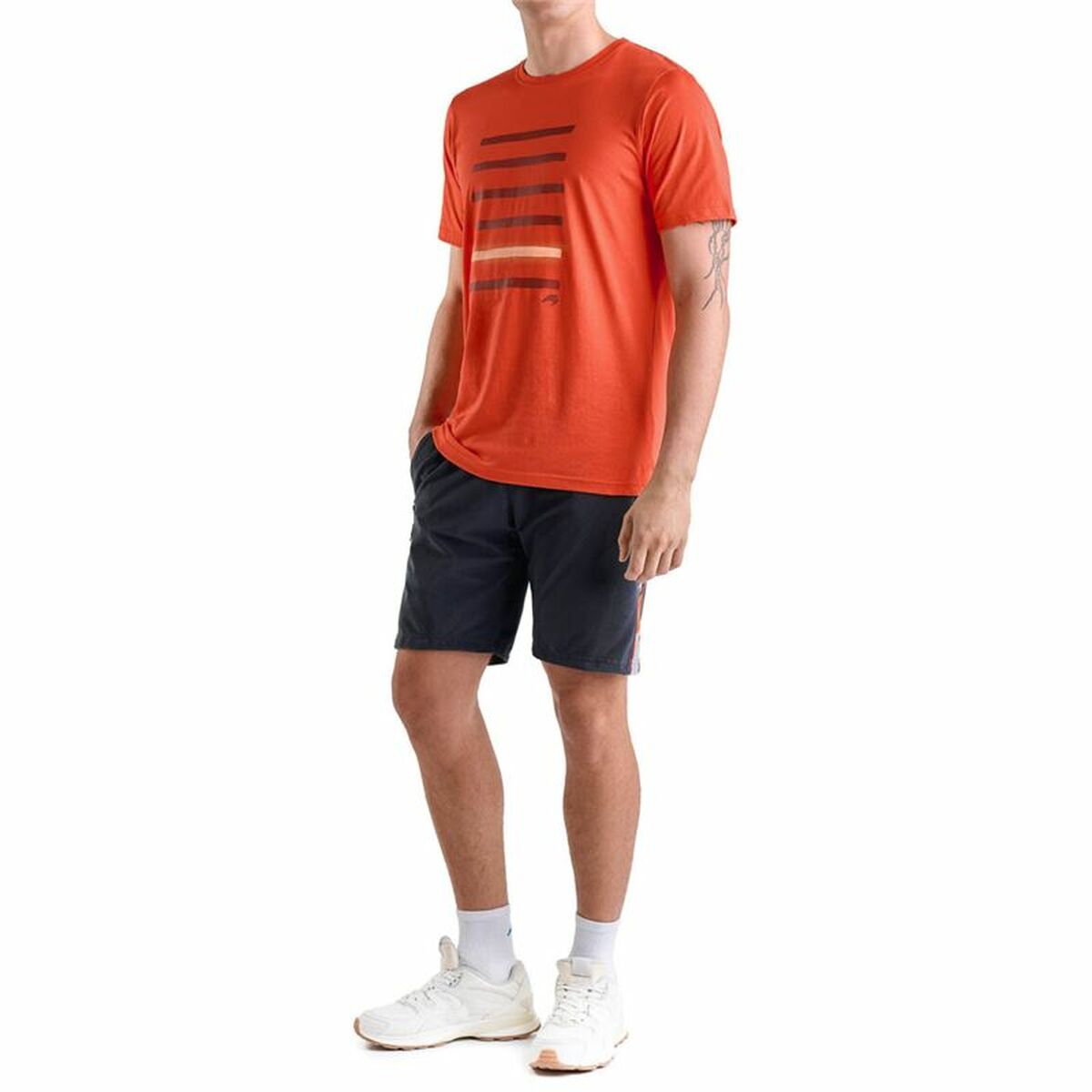 T-shirt med kortärm Herr Astore Maxi Mörk Orange - 2