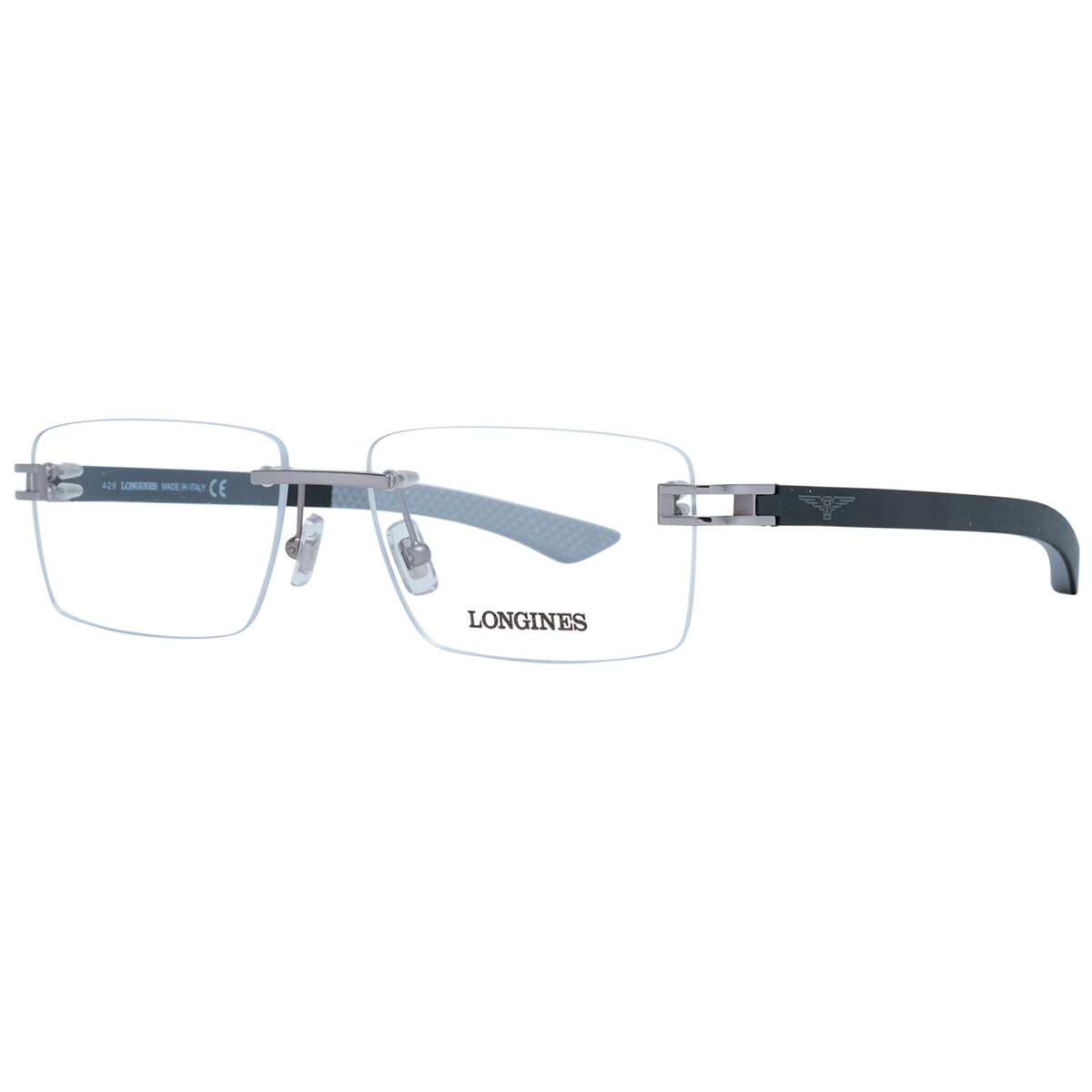 Glasögonbågar Longines LG5006H55014 Grå Ø 55 mm - 2