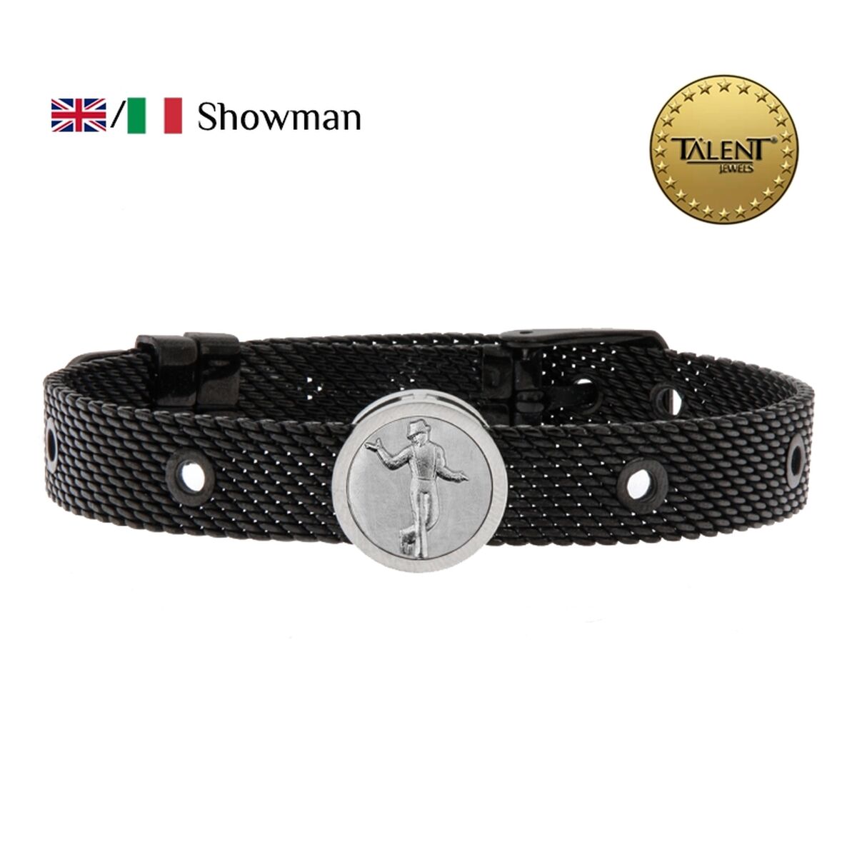 Unisexarmband Showman Talent Jewels TJA-3-17-03-2-235 Svart - 2
