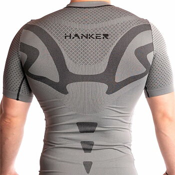 T-shirt med kortärm Herr Hanker Yod Grå