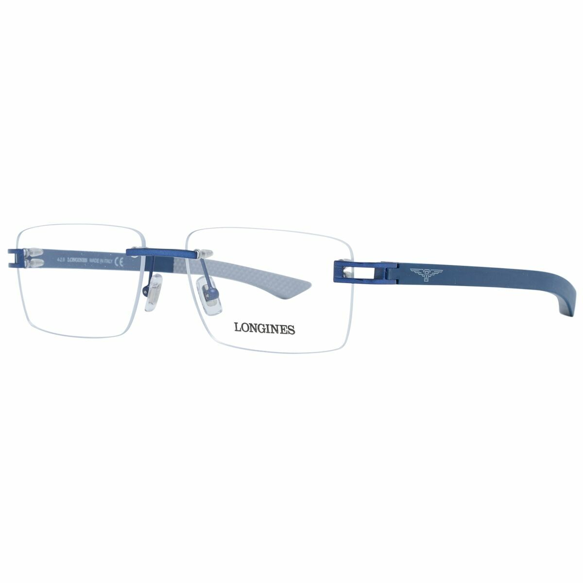 Glasögonbågar Longines LG5006H55090 Blå Ø 55 mm