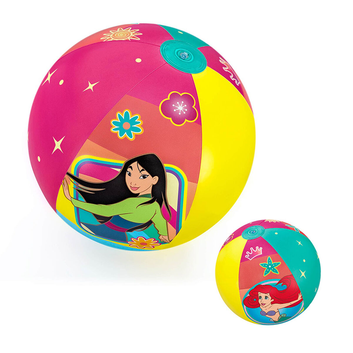 Uppblåsbar boll Bestway Disneyprinsessa Ø 51 cm