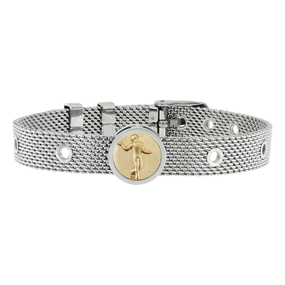 Unisexarmband Showman Talent Jewels TJA-3-17-01-1-235 Silvrig